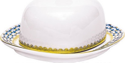 84868 Маслёнка Фарфоровая Императорский фарфоровый завод Россия 