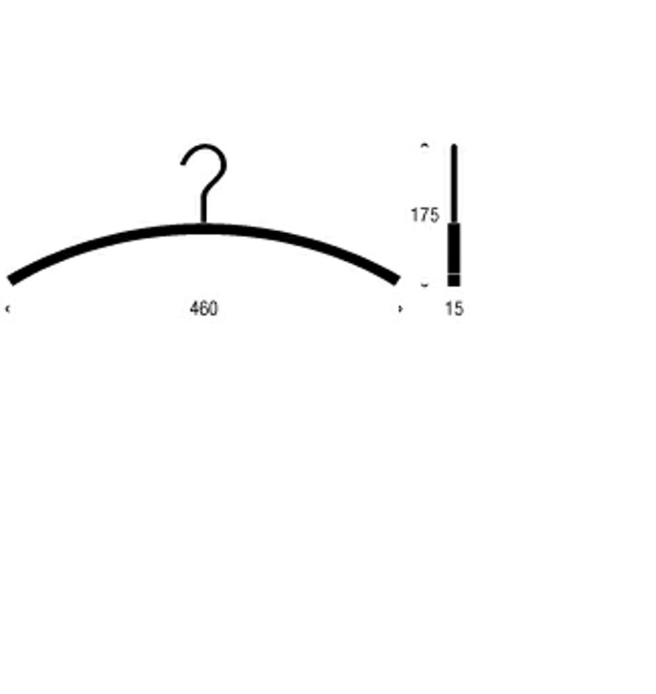 FROST Вешалка 6 «BAUHAUS » » полированная. Нержавеющая сталь Полированный O1140  - Вид №1