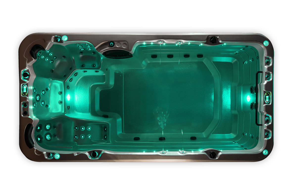 Плавательный спа бассейн vortex spas aquagym max Vortex Spas sun-id-2067990 - Вид №20