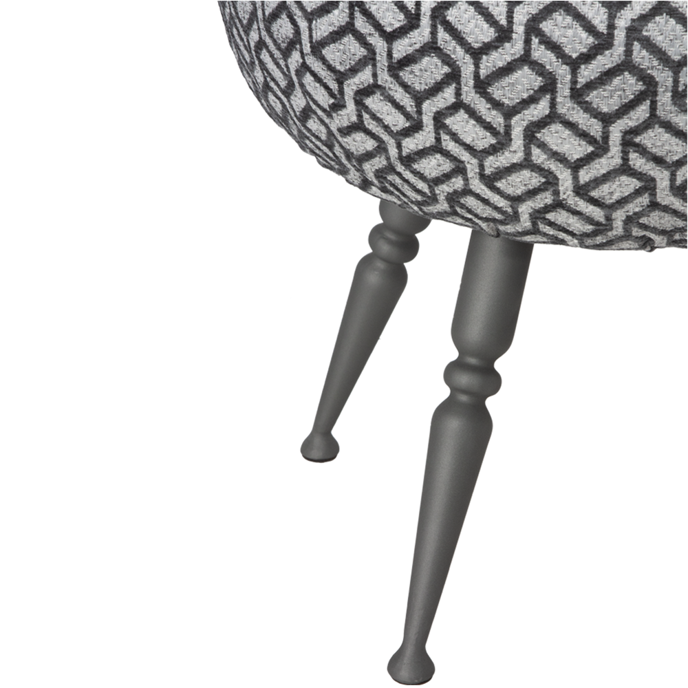 14036 Банкетка Конте Люкс Грей BOGACHO 4627174556131 - Вид №2