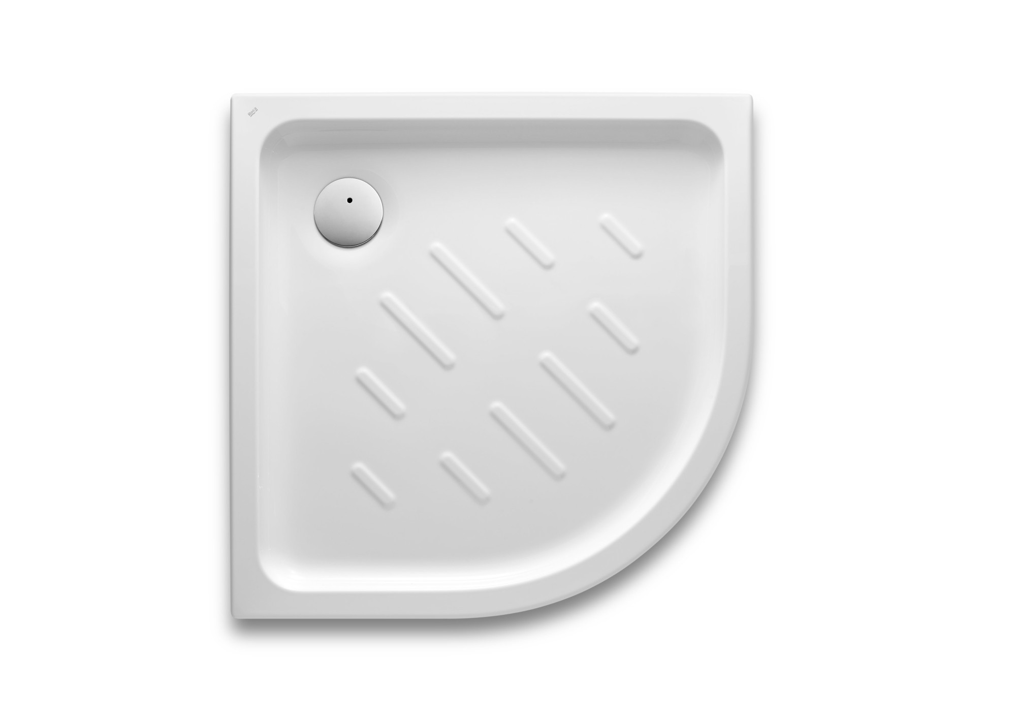 A276085000 Душевой поддон угловой из акрила с нескользящим дном. ROCA Easy