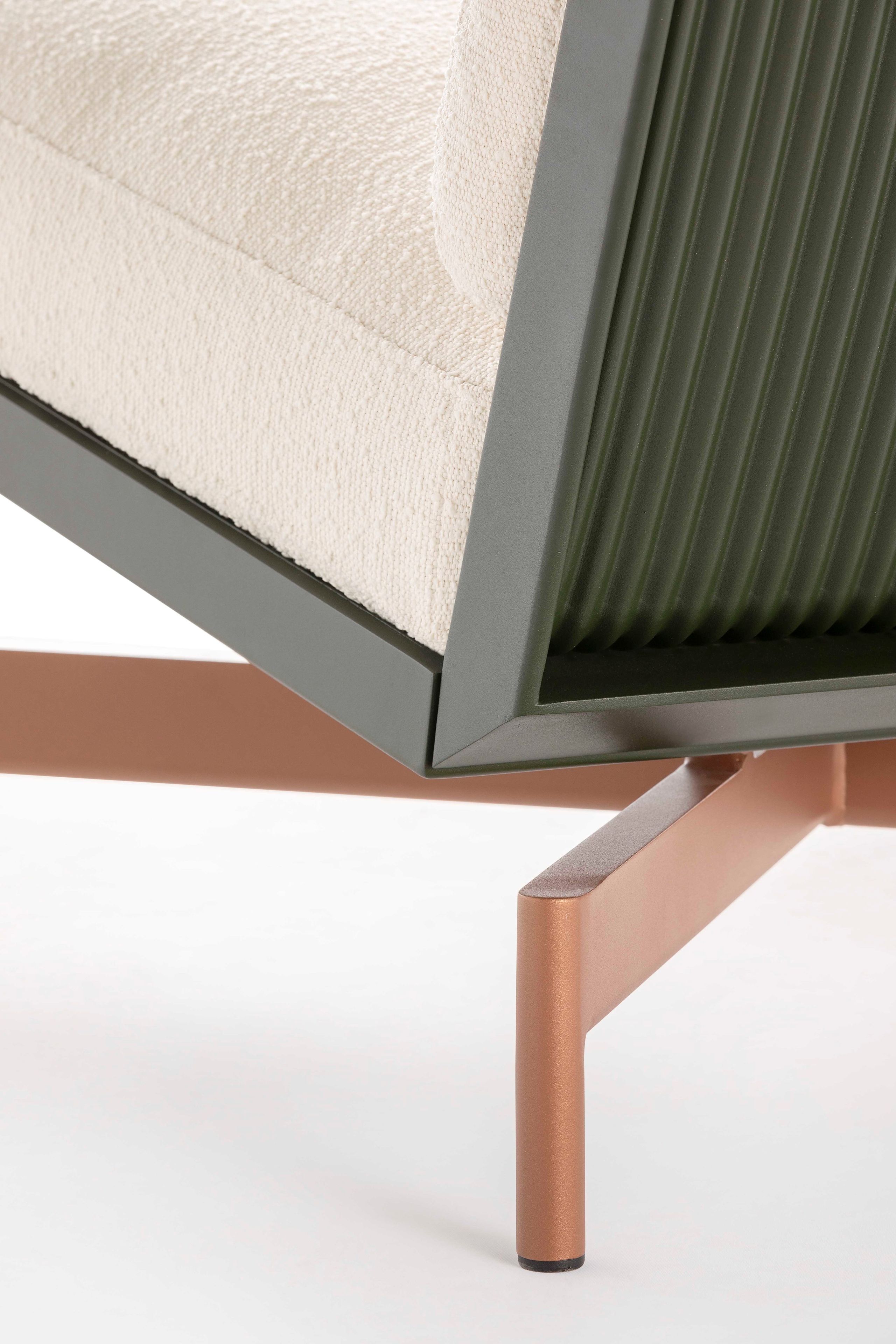 Тканевое садовое кресло с подлокотниками GANDIABLASCO Onde ARCH-00111771 - Вид №9