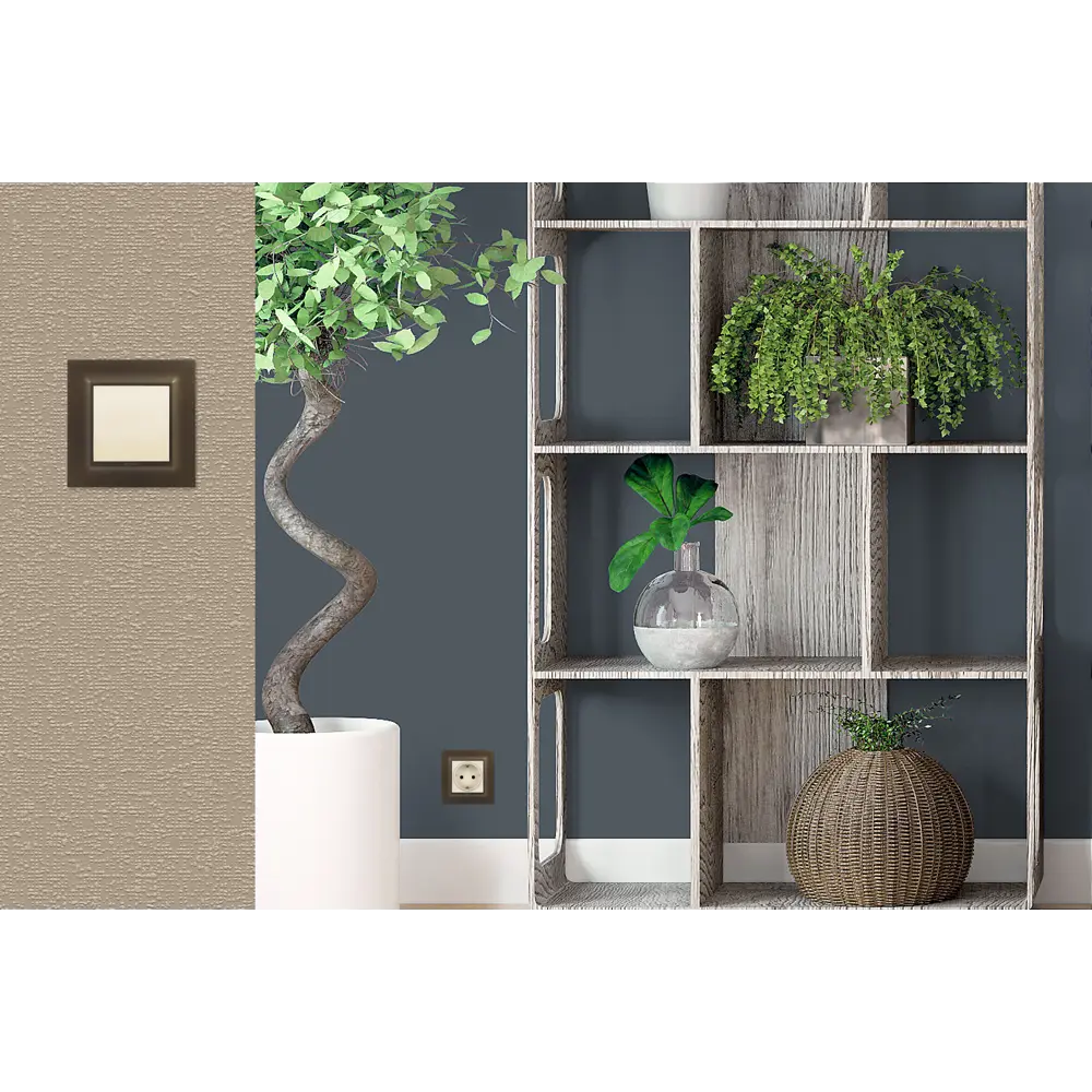 Рамка для розеток и выключателей Legrand Structura 1 пост, цвет бронза STLM-2179613 - Вид №4