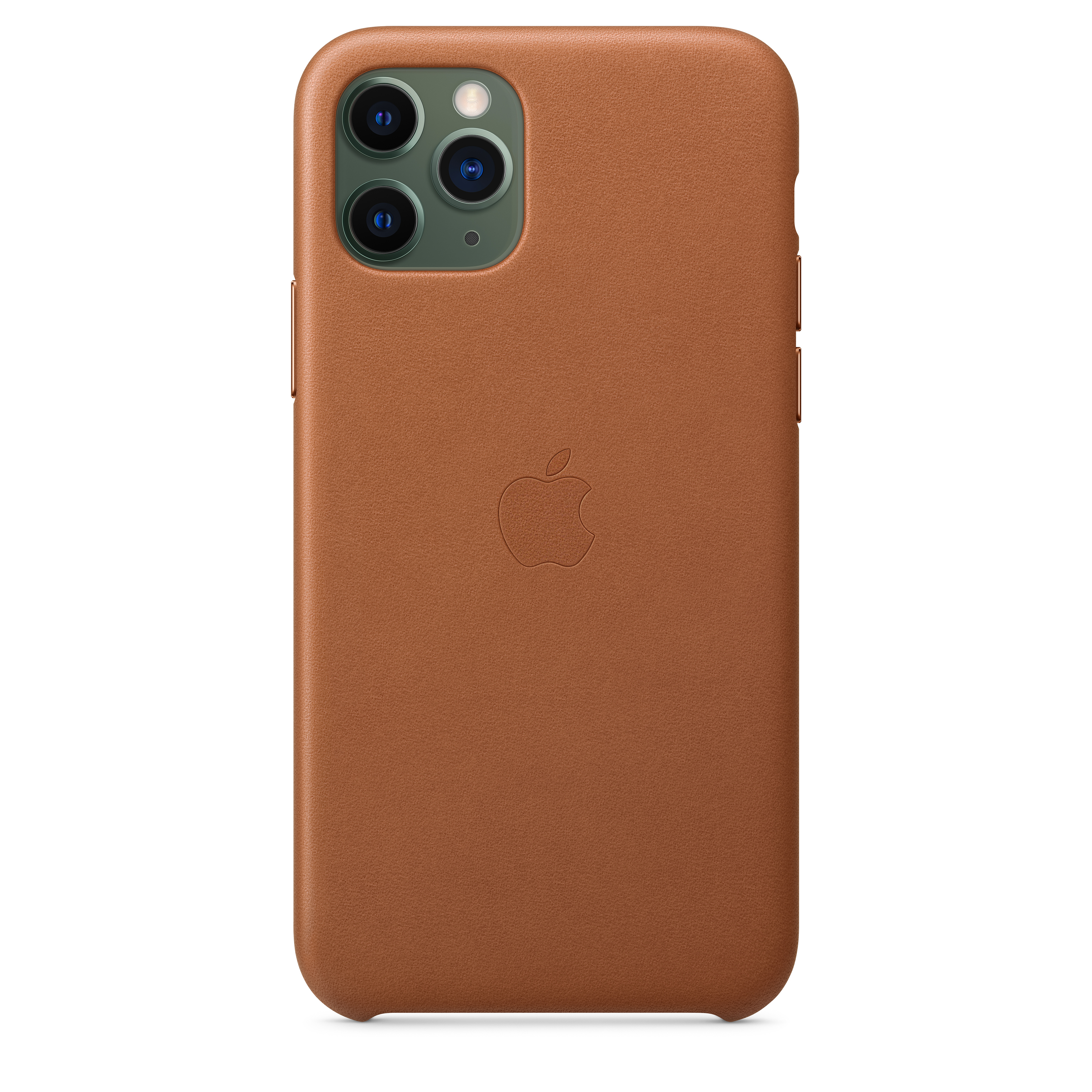 MWYD2ZM/A Iphone 11 pro leather case - saddle brown Apple Santreyd  - Вид №2