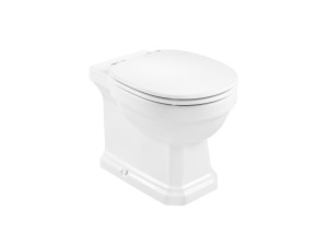 Фарфоровый туалет без пола