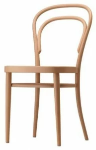 Thonet Стул с фигурным сиденьем из фанеры 214
