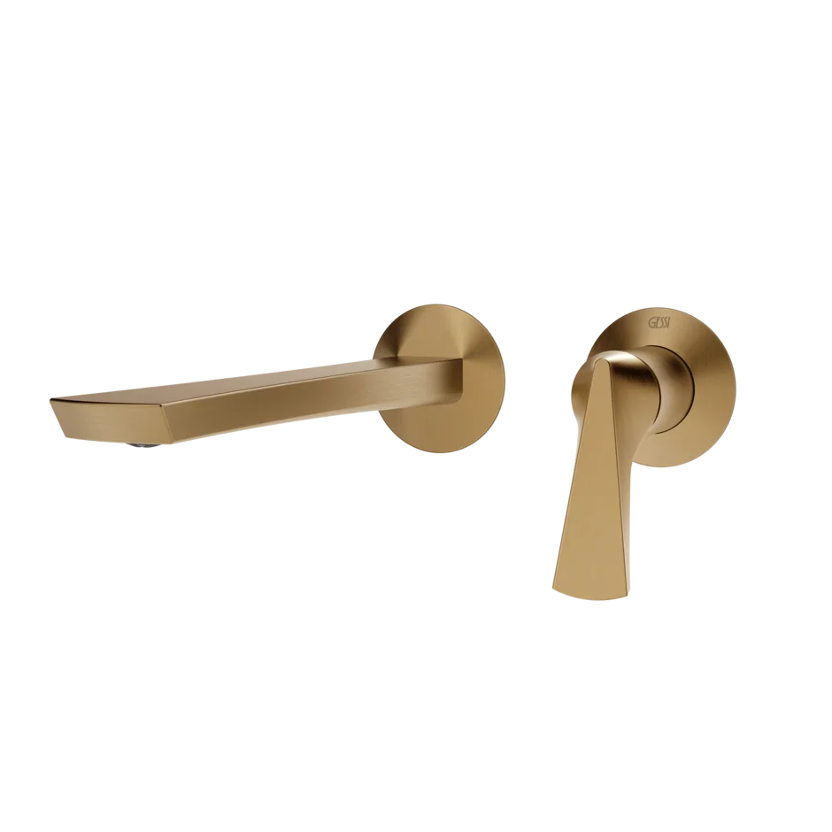 Смеситель для умывальника 72088 726 Gessi Ventaglio ТЕПЛАЯ БРОНЗА BR. PVD 72088726