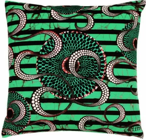 LELIEVRE Подушка из ткани квадратная