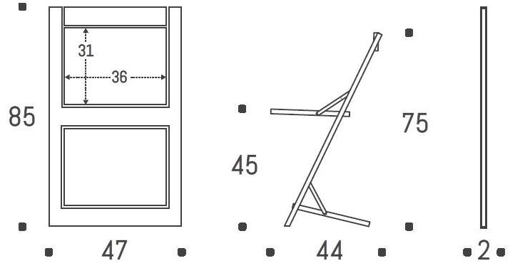 AMBIVALENZ Складной стул из фанеры Fläpps folding chair Fl010046 - Вид №1