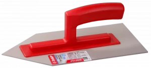 Терка штукатурная ударопрочная с уголком 140х280мм с пластмассовой ручкой Зубр