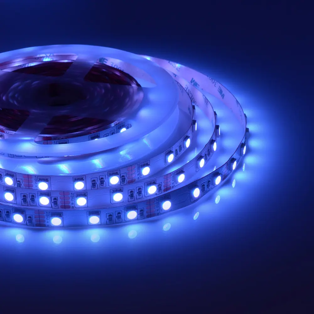 Светодиодная лента SMD 5050 60 диод/14.4 Вт/м 12 В 10 мм IP20 RGB 82602865 STLM-2125986 APEYRON  - Вид №24