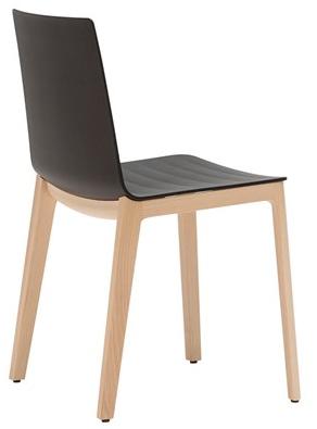 Andreu World Стул из мягкой ткани Flex high back Si1601 - Вид №4