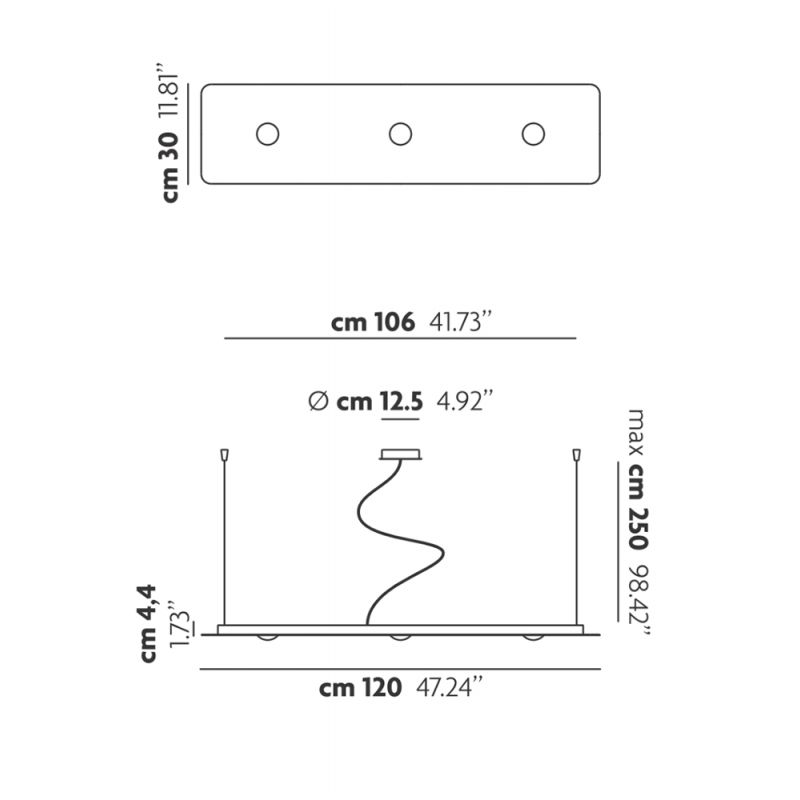 Studio Italia Design Frozen Long SO2 149008 подвесной светильник 109905 - Вид №2