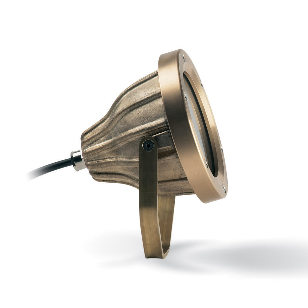 8472318 Встроенный светильник Platek NETTUNO Proiettore Bronzo  NETTUNO Bronze Floodlight - 9 LED 3000K 45° 