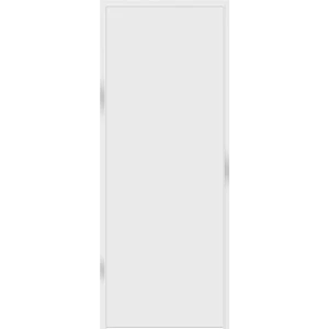 Дверь межкомнатная глухая Invisible Opt 70x200 см правая алюминий цвет белый 89439065 STLM-2062814