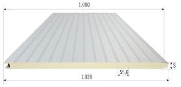 Alubel Утепленная металлическая панель для фасада sun-id-1459361 - Вид №4