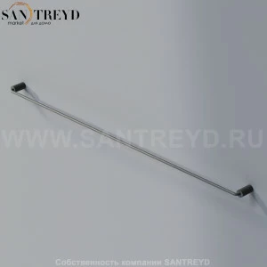 Agape BUCATINI Полотенцедержатель 60 см черный ABUC0167EB