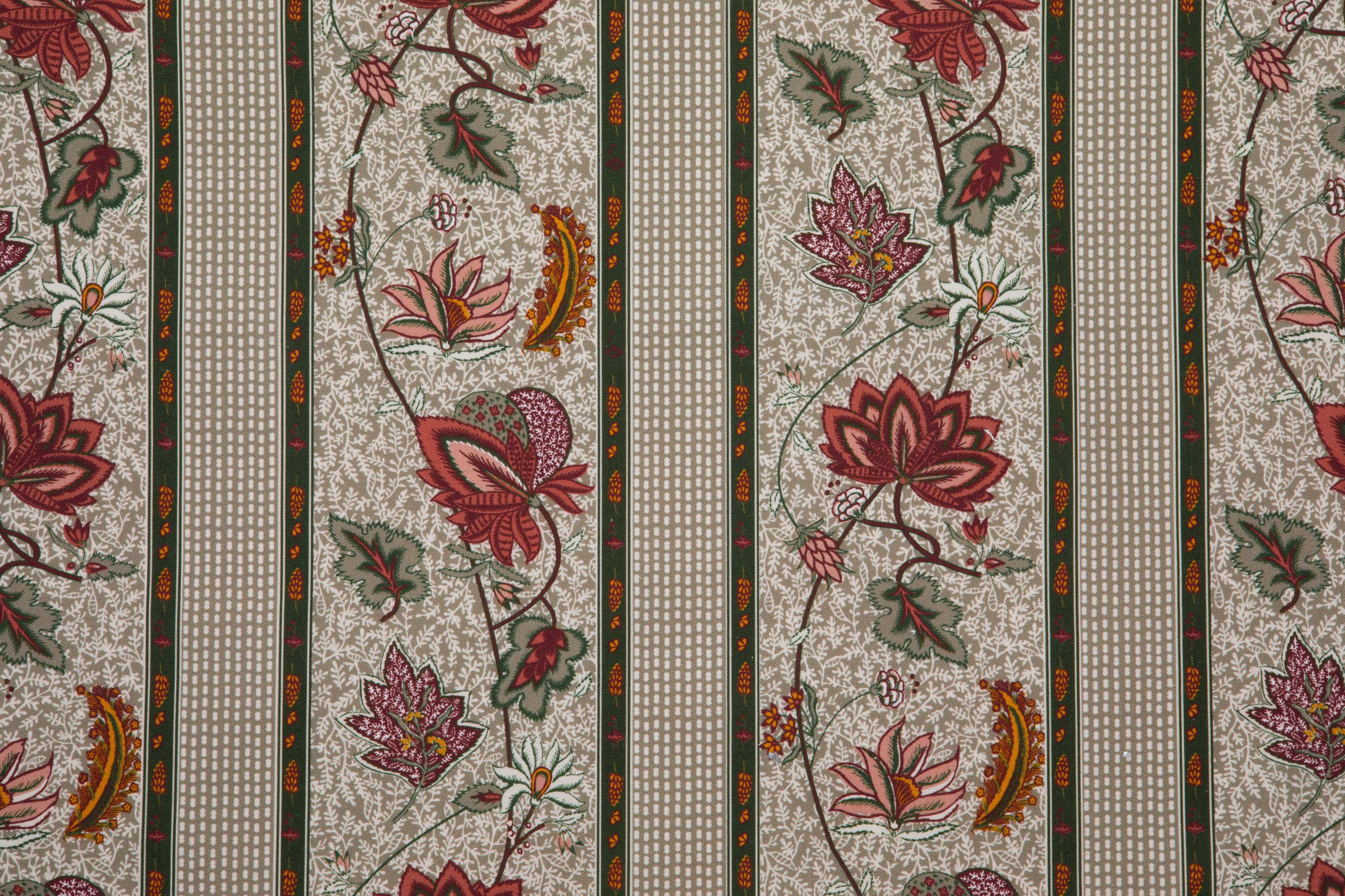 Хлопчатобумажная ткань с цветочным рисунком LELIEVRE Quenin-Belle Époque ARCH-00124598 - Вид №24