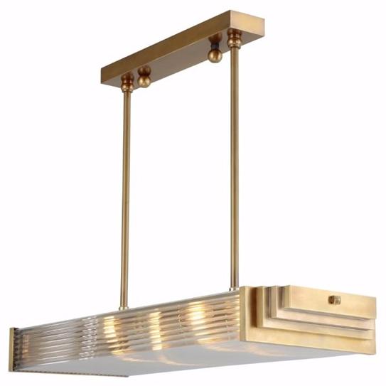 Patinas Lighting Подвесной светильник ручной работы из латуни Hamburg sun-id-1455762 - Вид №1