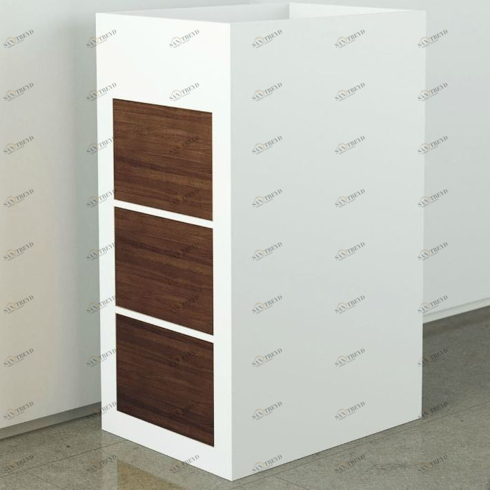 47035 Напольная раковина стоящая прямоугольная MOMA Design 