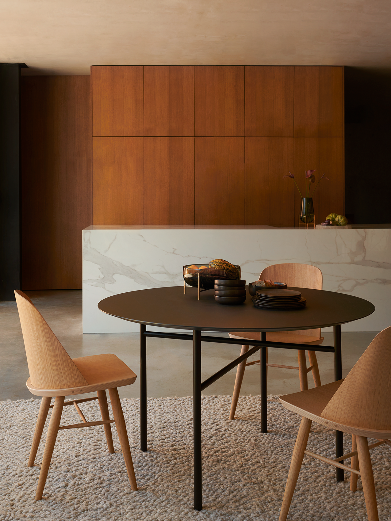 5709262026210 Обеденный стол Snaregade, круглый LuceLight  - Вид №7