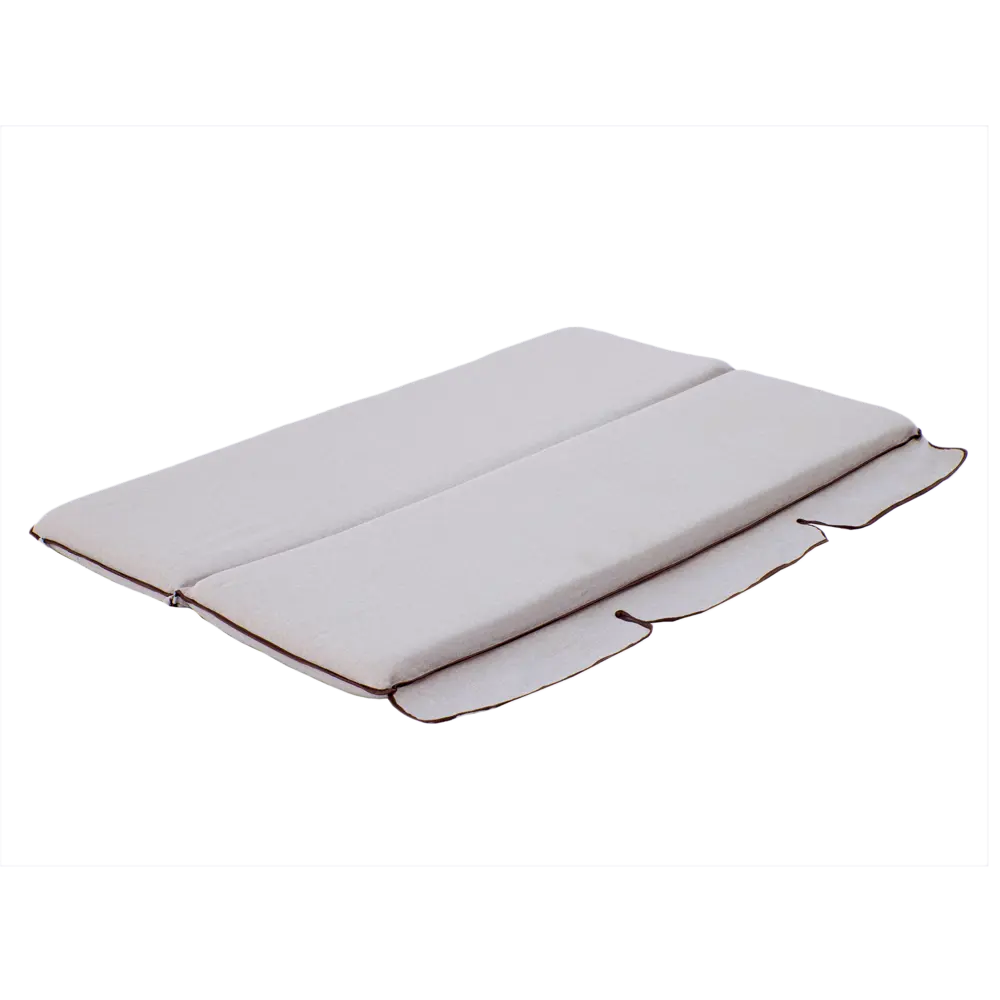 Подушка на сиденье Naterial Aniva 57x180 см цвет серебристый/бежевый STLM-2101170 - Вид №1