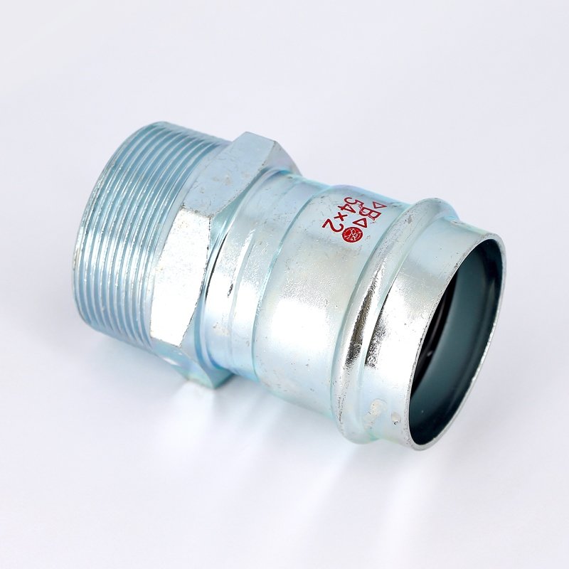 Муфта пресс-H оцинкованная сталь 18 х 3/4' IBP PC4243G0180600 - Вид №2