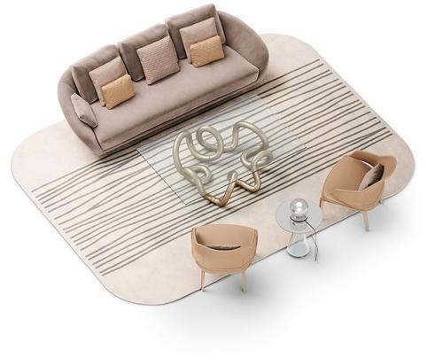 Reflex 3-х местный кожаный диван Pininfarina home design sun-id-1390447 - Вид №1