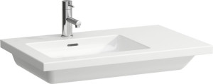 H8174380001081 Раковина- столешница, полочка справа LAUFEN PRO