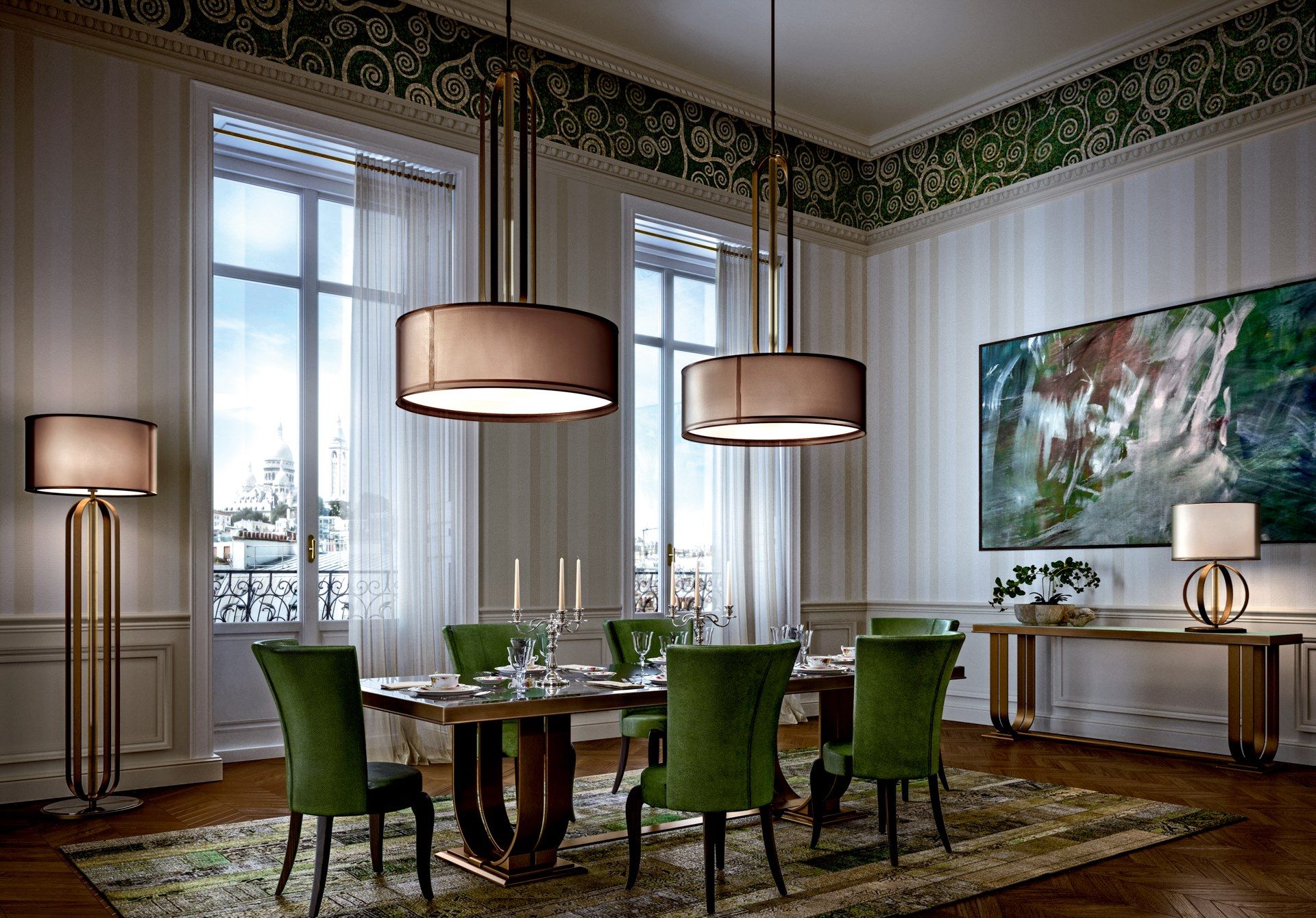 Настольная лампа Pyrex® Sicis Одеон ARCH-00020414 - Вид №1