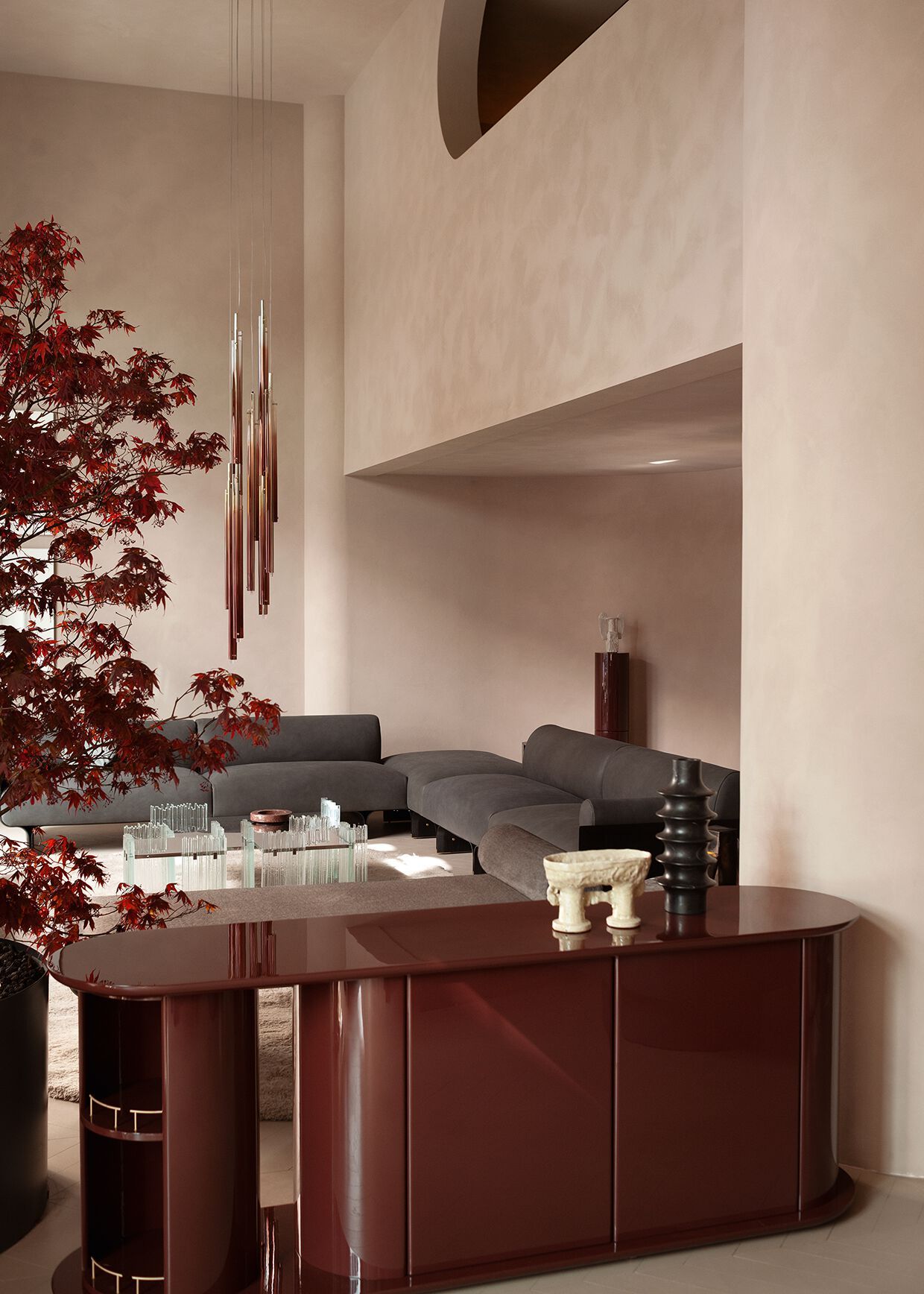 Модульный тканевый диван Gallotti&Radice тычинки ARCH-00126368 - Вид №6