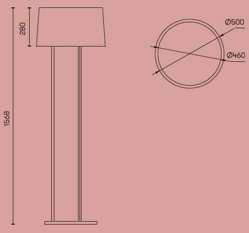 Grok Торшер с прямым и отраженным светом Premium sun-id-1478572 - Вид №3