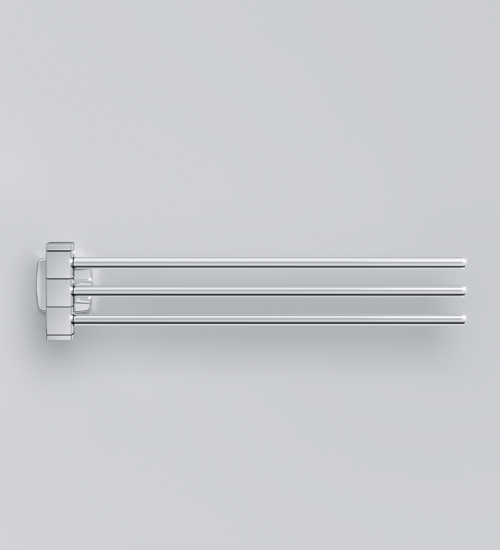 A9032700 Тройная вешалка-вертушка для полотенец AM.PM Gem - Вид №4