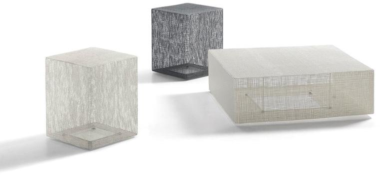 ELITE TO BE Журнальный столик / табурет из прессованной железной проволоки sun-id-1410929 - Вид №1