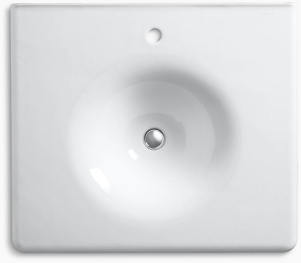 K-3048-1-PLM Накладная раковина на столешницу  прямоугольная Kohler  - Вид №2