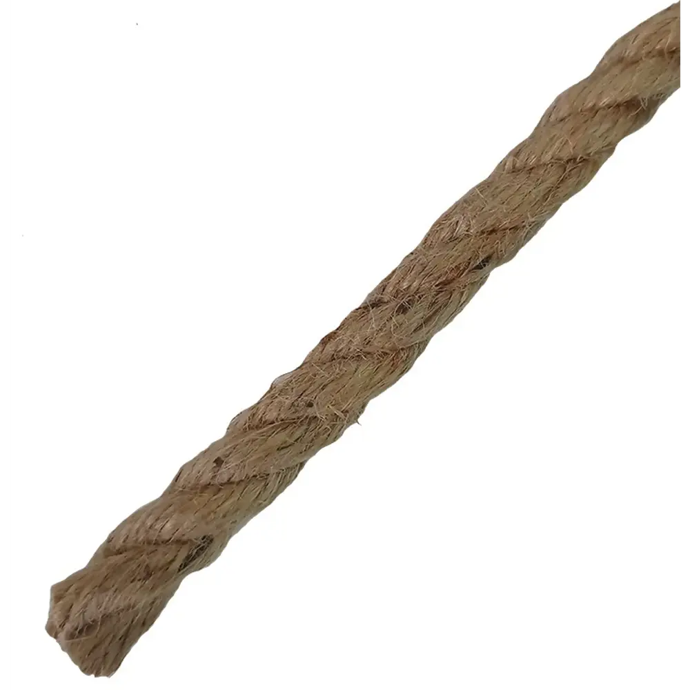 СИБШНУР Джутовая веревка 8 мм для строительства и декора 14333771 STLM-1574500