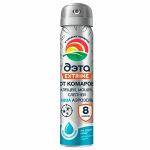 ДЭТА AQUA EXTRIME аэрозоль от комаров,клещей,мошек,слепней 75 мл