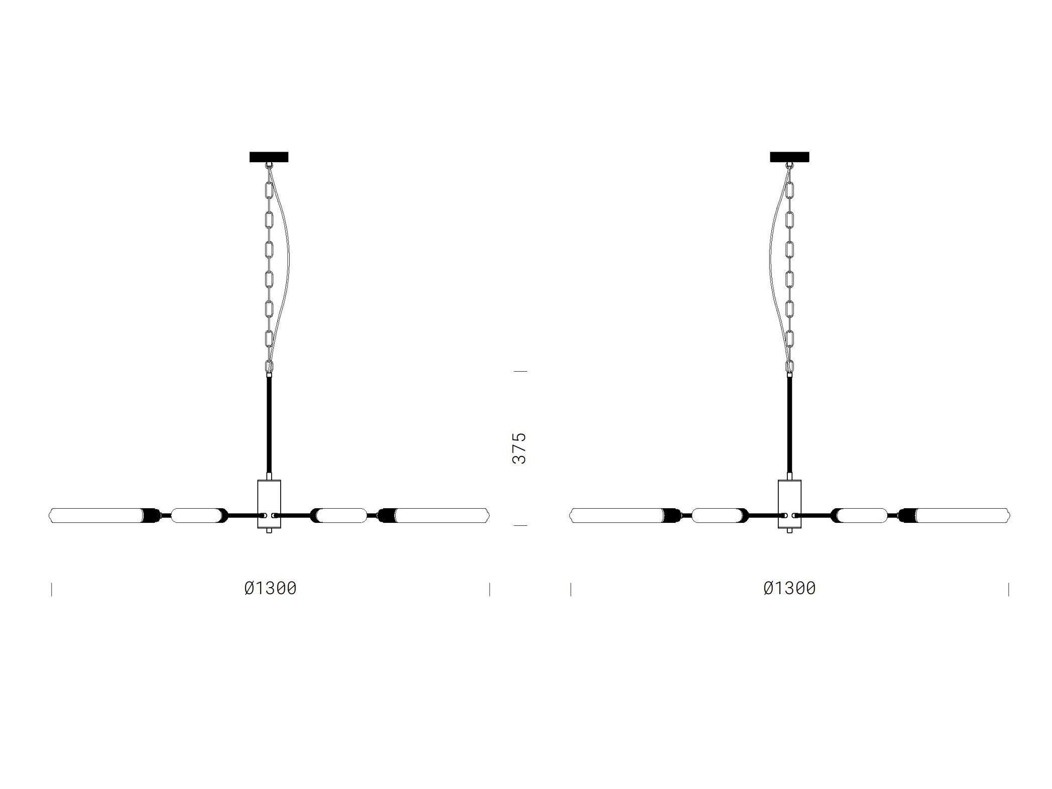 Стальной светодиодный подвесной светильник Renzo Serafini Звезда ARCH-00077409 - Вид №6