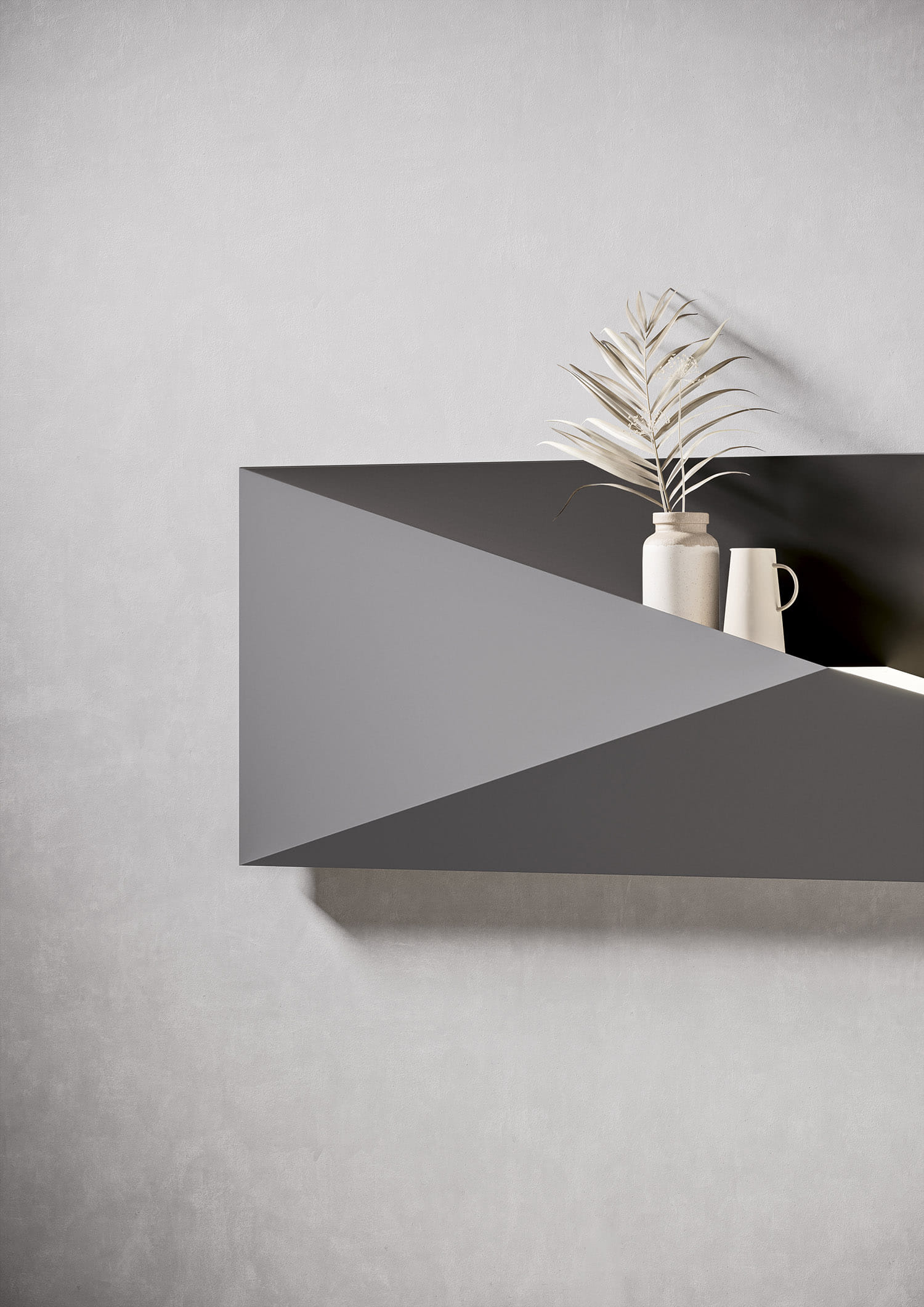 Усовершенствованный горизонтальный мебельный электрический радиатор Irsap Polygon ARCH-00097511