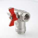 VT.294.N.05 Кран шаровой со встроенным прямым фильтром Valtec 3/4"  - Вид №1