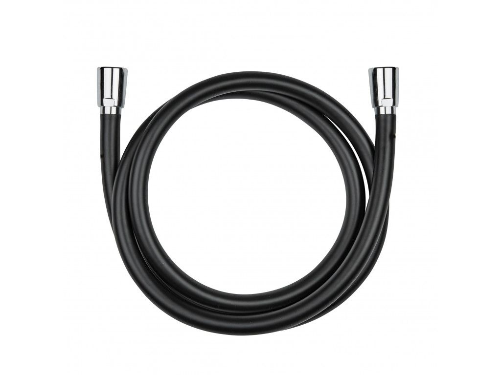 6107287-00 душевой шланг DN 15 KLUDI SUPARAFLEX черный матовый/хром 