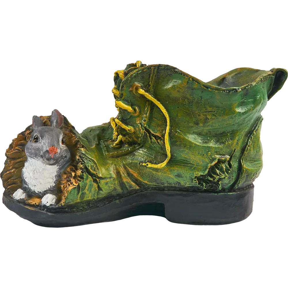 Santreyd Садовая фигура «Башмак с зайцем» для уютного уголка 85565549 STLM-0063883 - Вид №2