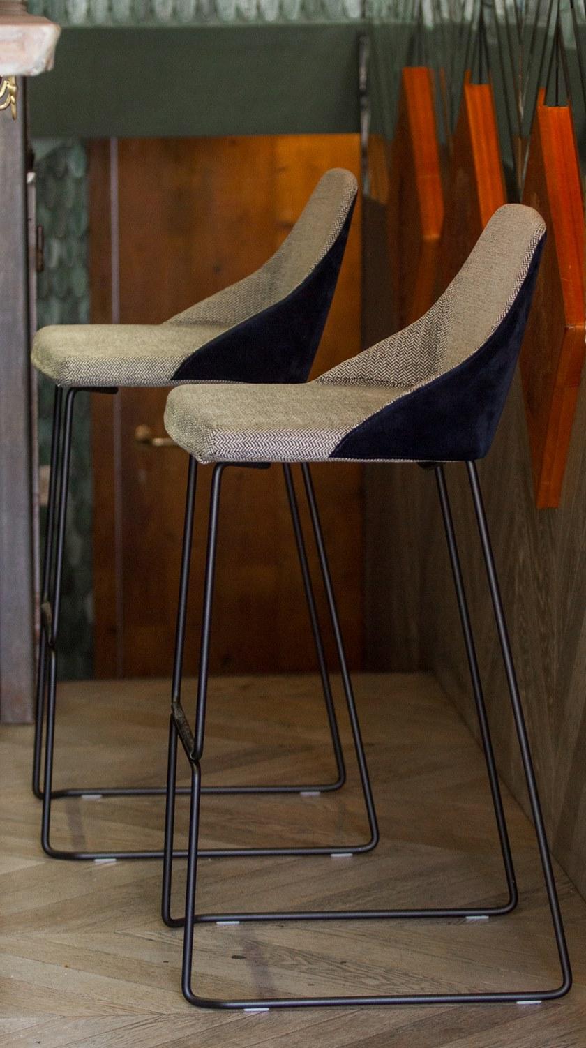 Real Piel Мягкий табурет со спинкой и подставкой для ног Nur sun-id-1408036 - Вид №10