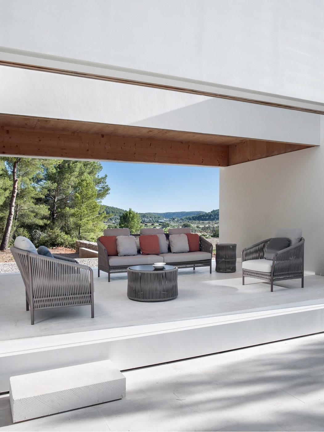 107189 Диван 3-х местный Point Weave POINT1920 