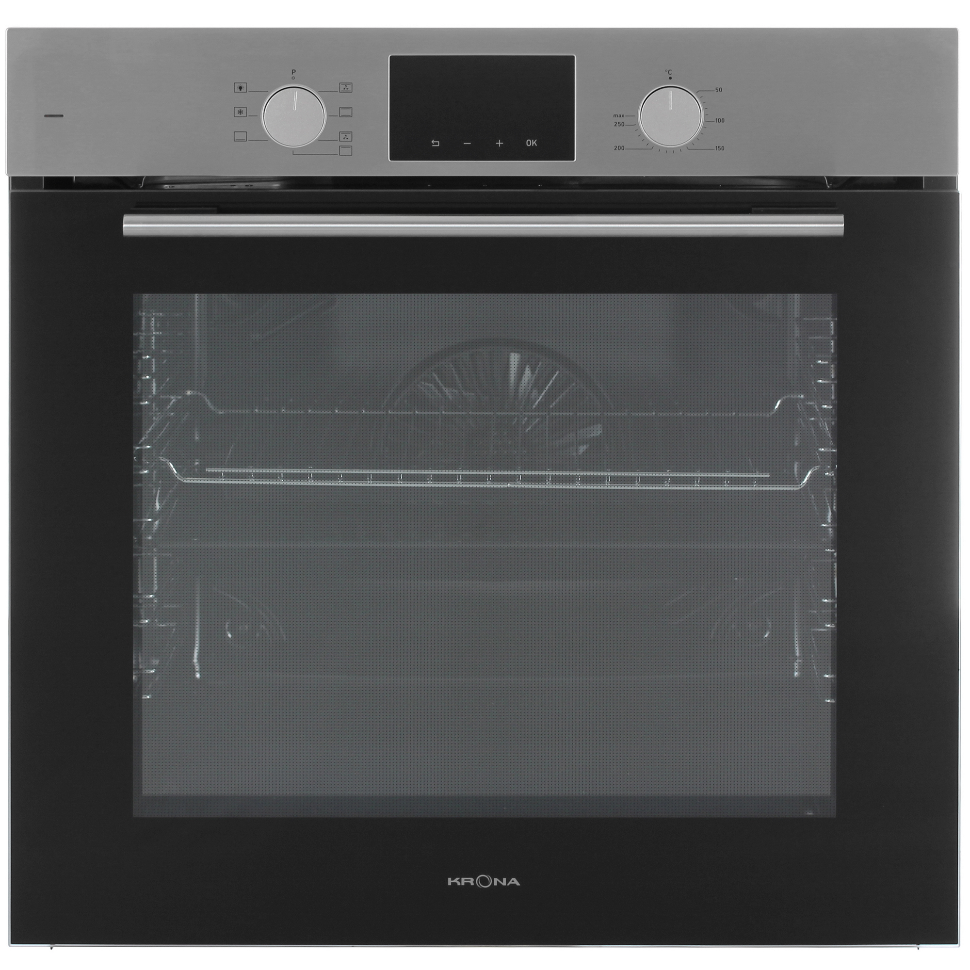 9039380 Электрический духовой шкаф KRONA LEGENDE 60 IX серебристый KRONA1 STDN-0000872