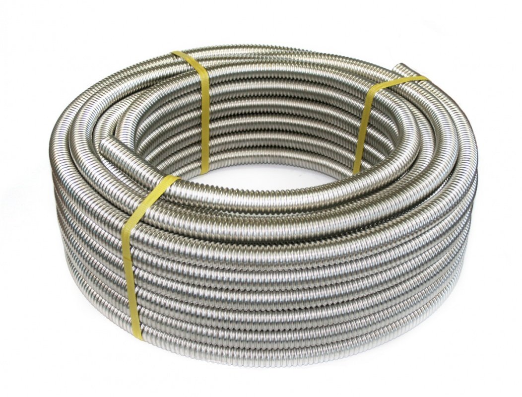 Труба гофр. Neptun IWS 32х0.3 нержавеющая - бухта 20 м. неотожженная 43059210000047 - Вид №1