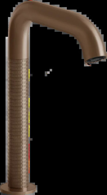 Электронный миксер 54280 708 Gessi Gessi316 МЕДНЫЙ МАТОВЫЙ PVD