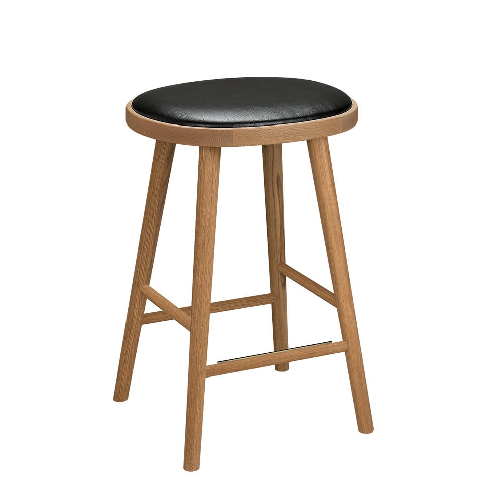 Дубовый табурет с мягким сиденьем Hans K Colibri ARCH-00133527