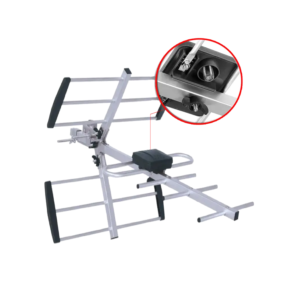 Антенна телевизионная наружная AV 4510 с усилителем 82365442 STLM-2047488 GODIGITAL  - Вид №4