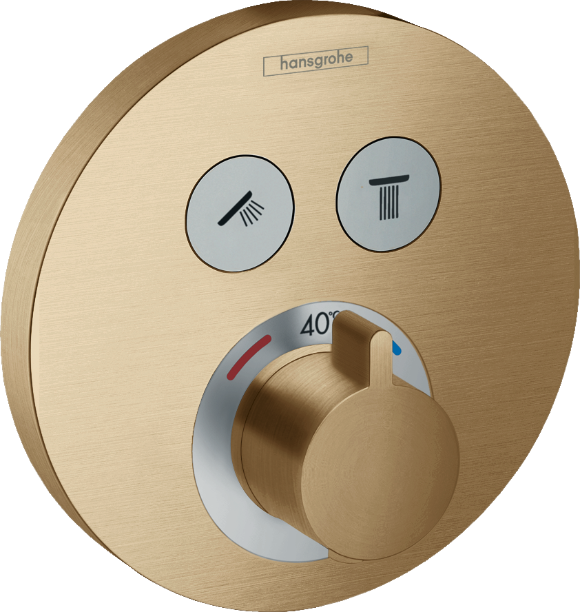 15743140 ShowerSelect S Термостат для скрытого монтажа, 2 функции Hansgrohe 